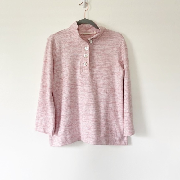 SOFT SURROUNDINGS •Touchable Tunic Heathered Pink - Picture 1 of 6